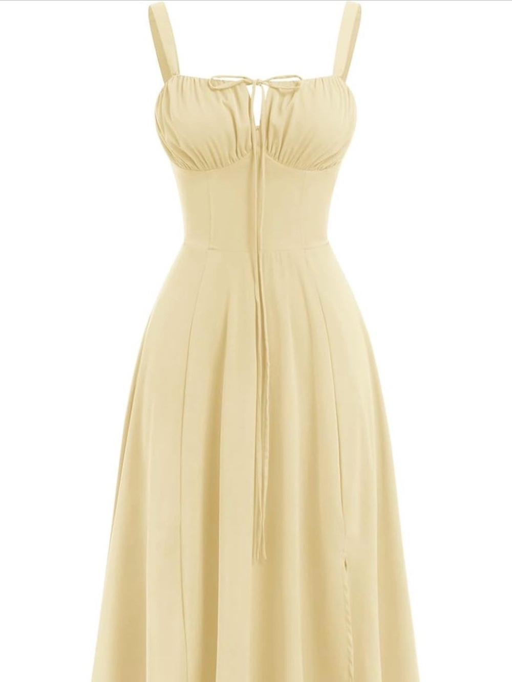 Elegant Maxi Dress with Sweetheart Neckline